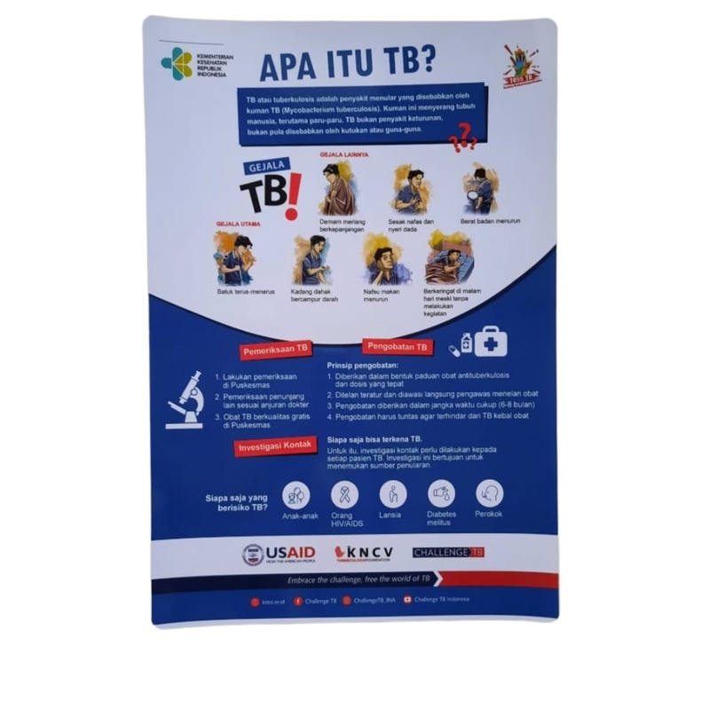 

Poster Apa Itu TB Tubercolosis kode 75