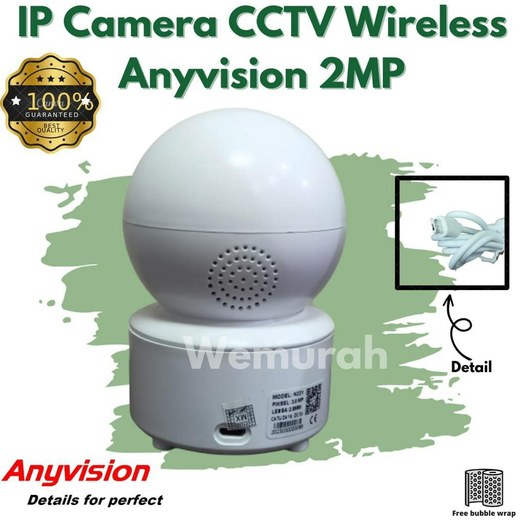 IP CAMERA CCTV WIFI WIRELESS IP KAMERA CCTV ANYVISION 2MP FULL HD