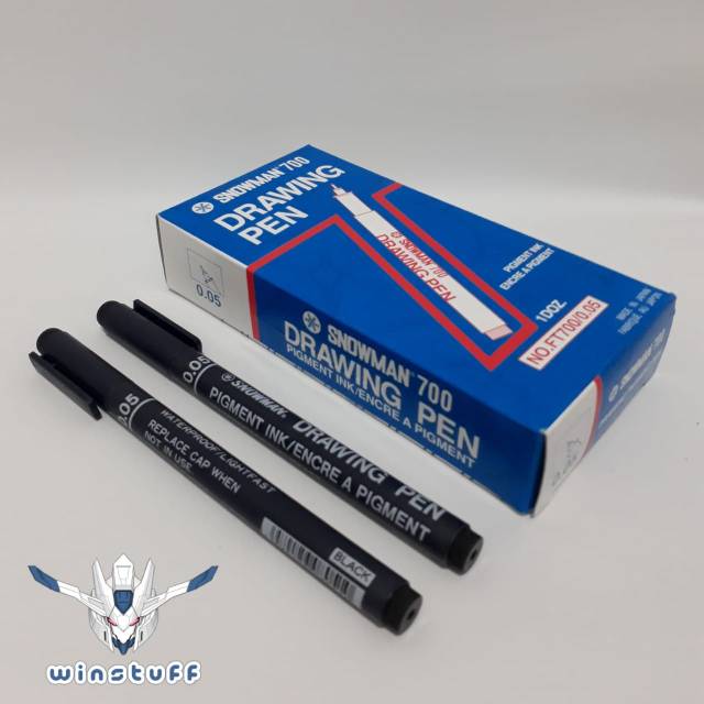 

Drawing Pen Snowman 0.05 Alternatif Gundam Marker