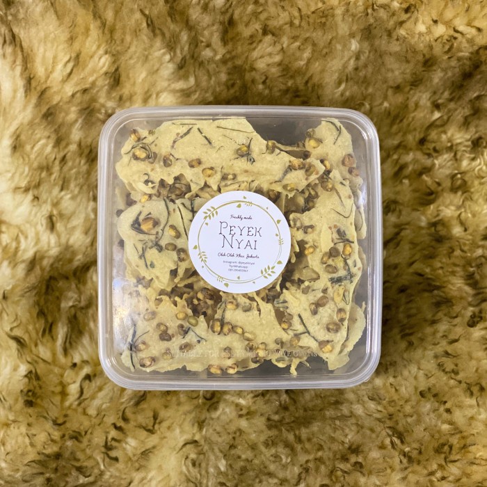 

TERLARIS Rempeyek Peyek Nyai Kacang Hijau (Large)