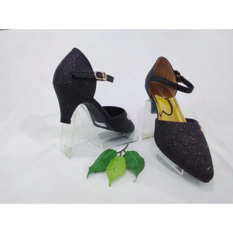 Sandal wanita L'mosva 5566 hitam