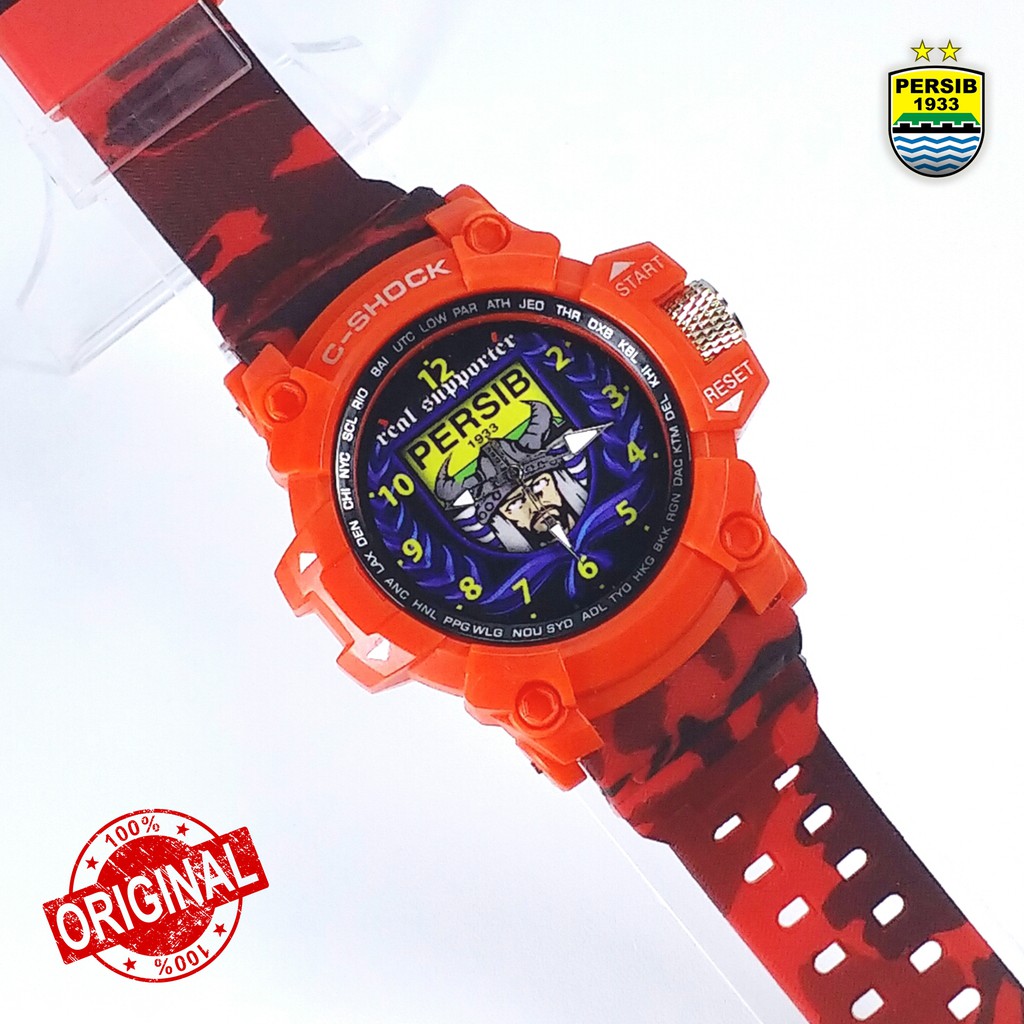 [NEW EDITION] Jam Tangan Persib Bandung Army Merah