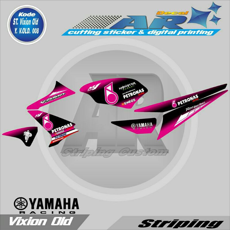 striping vixion old petronas variasi