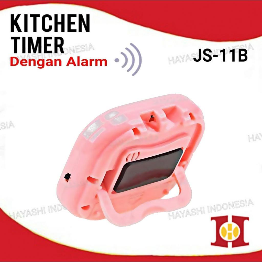 Timer Masak Digital Alarm Dapur Masak Clock Stopwatch Kitchen