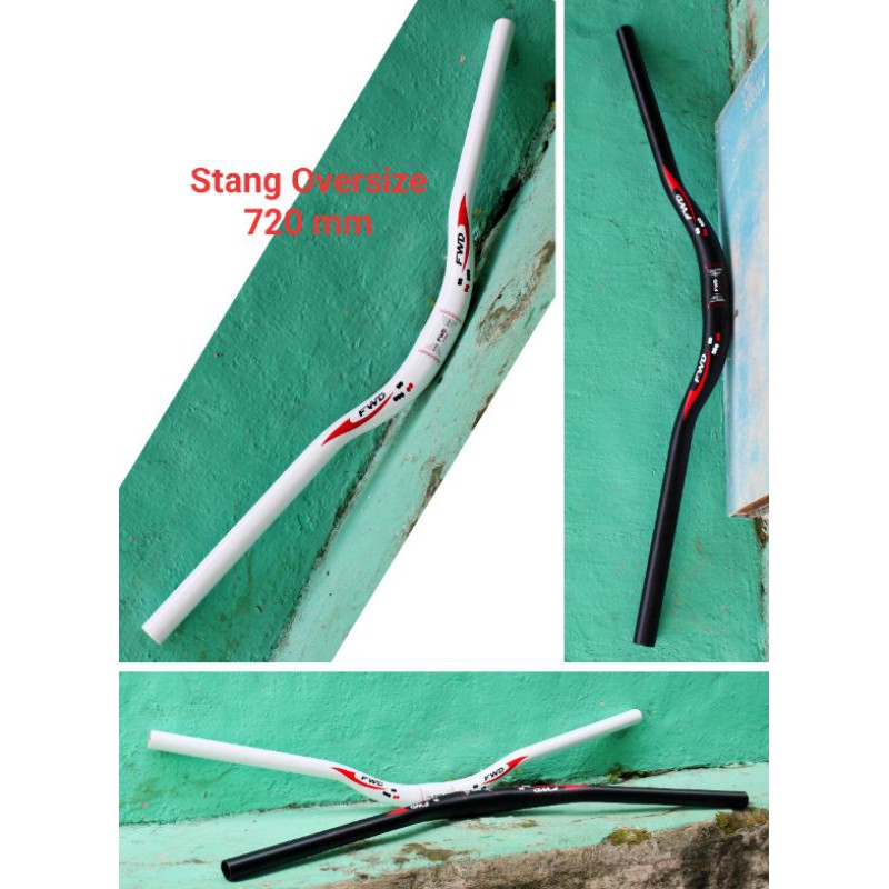 Stang Offroad Sepeda Oversize Sepeda Gunung MTB 720 mm x 31.5 mm Handlebar Bicycle Panjang 72 cm Sta