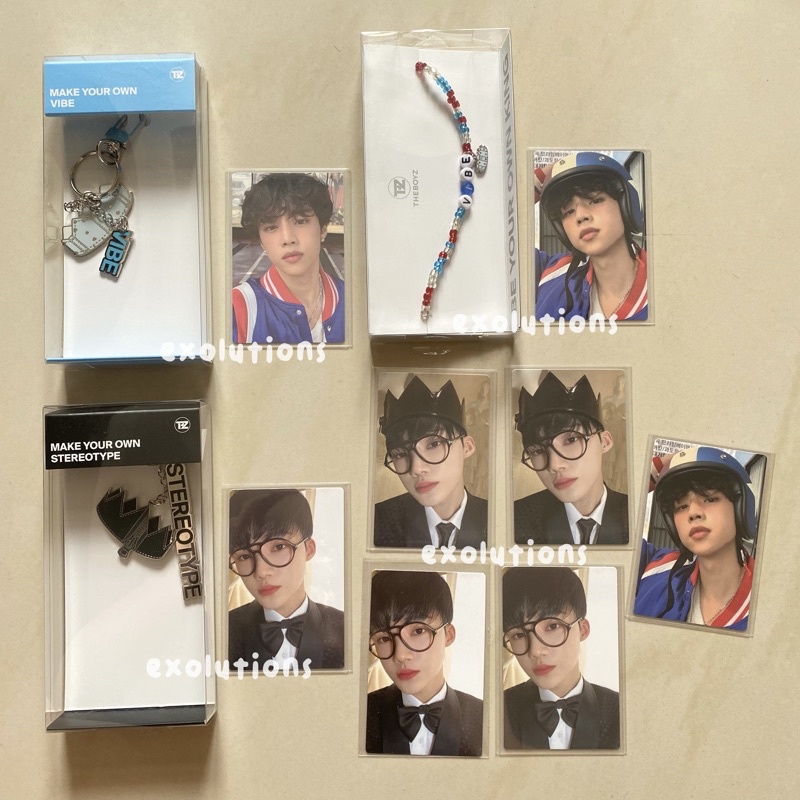 The Boyz Sunwoo New Chanhee Official Photocard [BACA DESC‼️] PC BYOK Be Your Own King Keyring Bracel