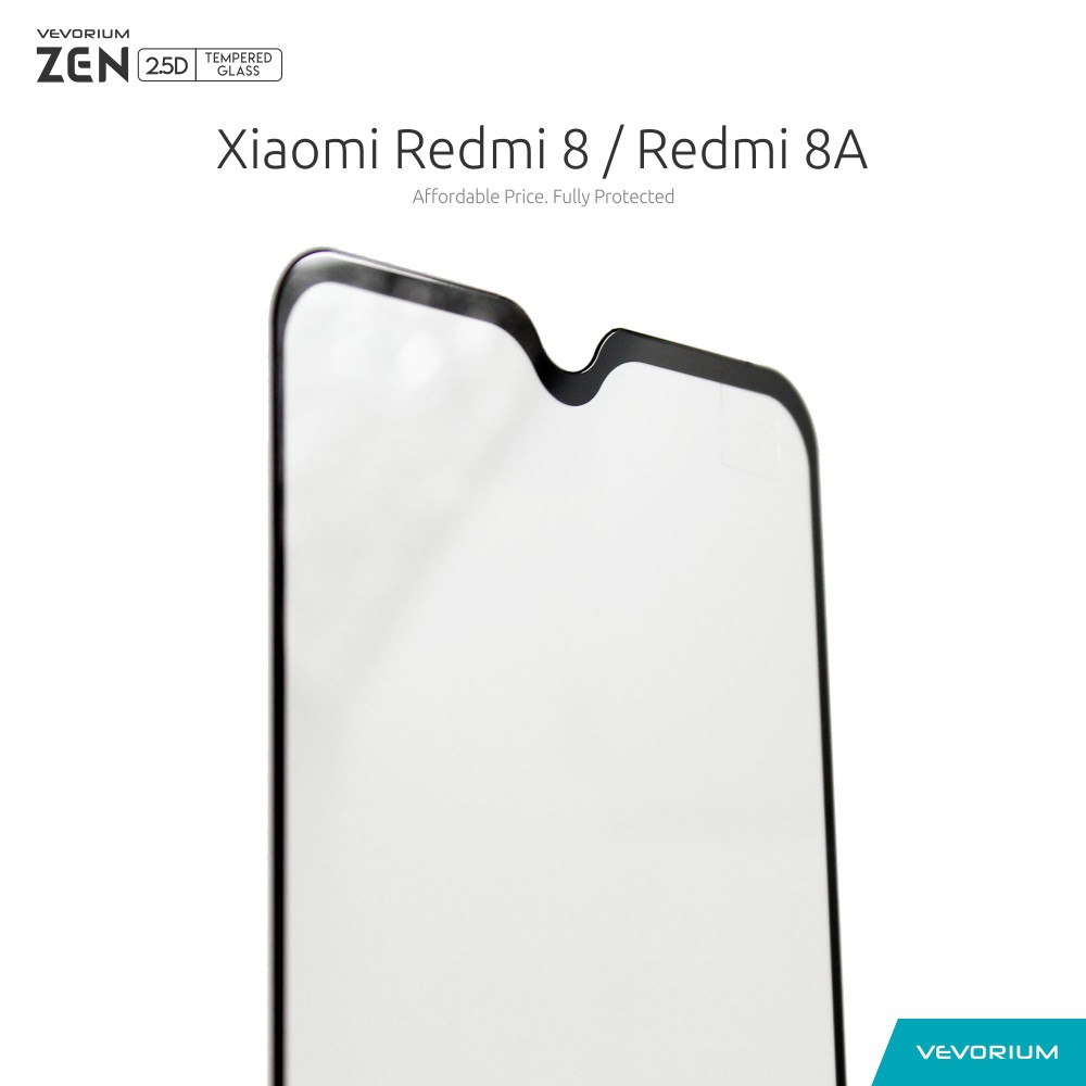 VEVORIUM ZEN 2.5D Xiaomi Redmi 8 8A PRO 8A Full Cover Tempered Glass Redmi 8A Anti Gores Kaca