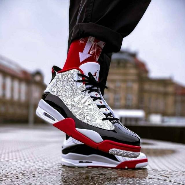 jordan dub zero white red