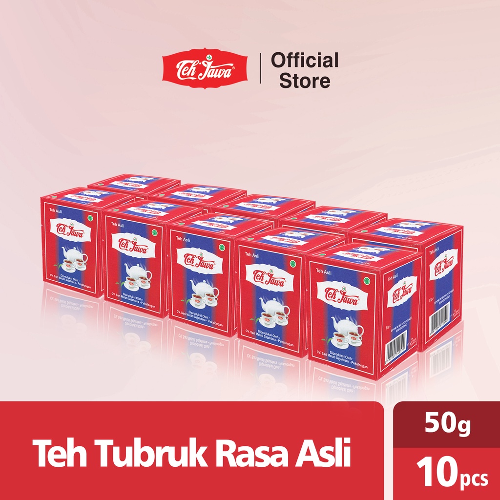 Teh Jawa Rasa Asli (1 pak isi 10 x 50g)