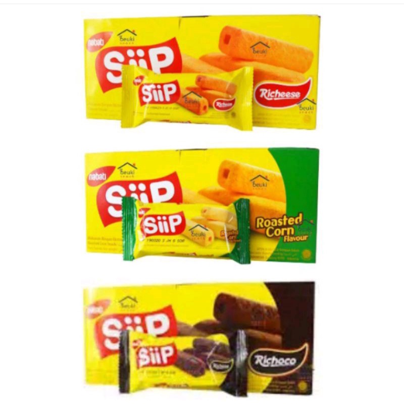 

Siip box (isi 20 pcs @6.5 gram)