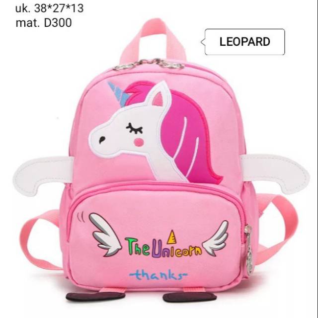 Mochillastore - Tas Ransel Sekolah Anak Unicorn Tas Sekolah Backpack Tas Anak Perempuan Tas  Anak Sekolah Tk - Sd Termurah