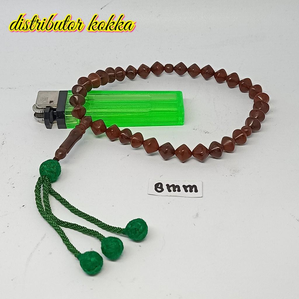 SUPER pcs 5 Limited rumbai )grosir kaukah ( kaokah 33 koka tasbih Kokka coklat wajik MURAH fukakah