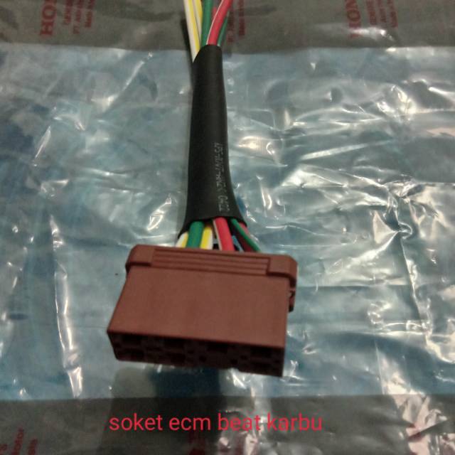 Kabel soket ecu ecm honda,beat,fi,beat pop,