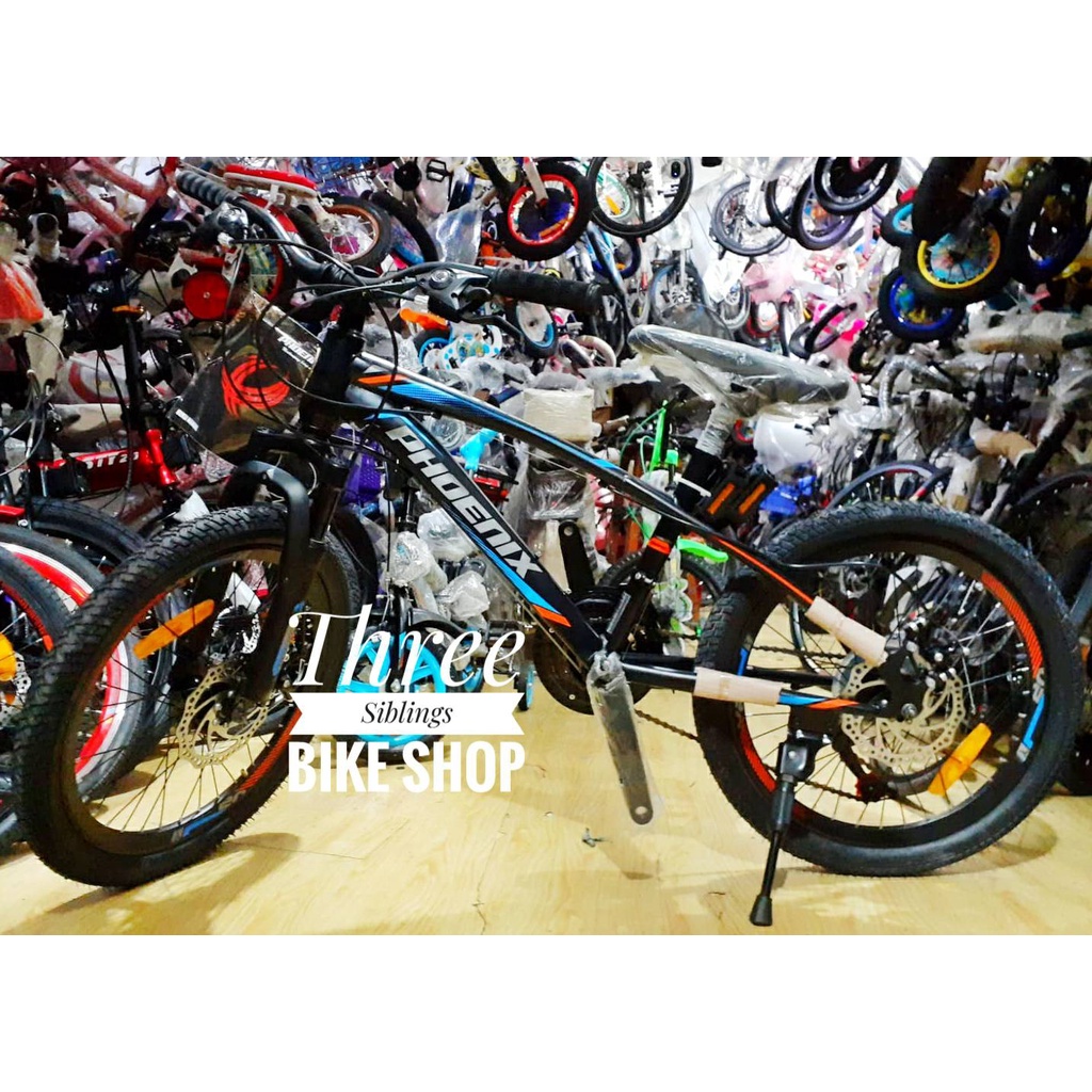 SEPEDA GUNUNG MTB PHOENIX 152 MX 20 INCH 7x3 Speed Double Cakram