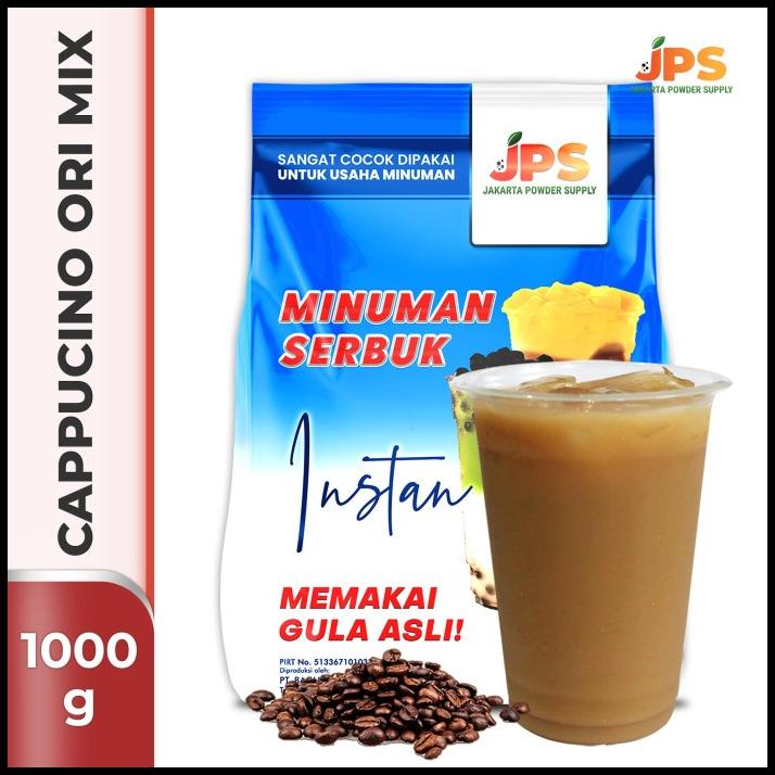 

Bubuk Minuman Cappucino Original Mix Powder Instan Jps Gula