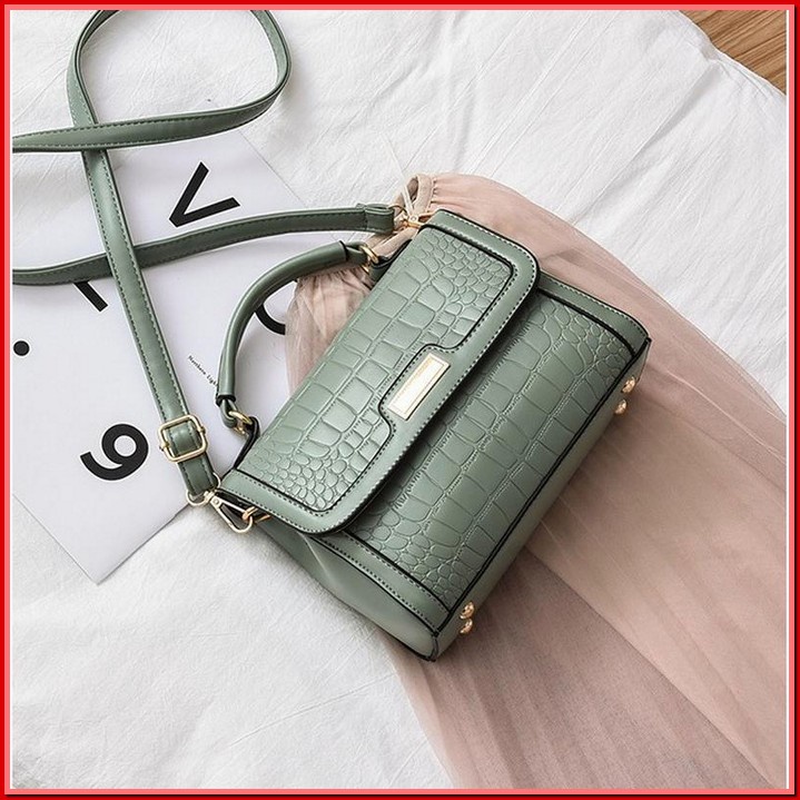 Tas Selempang Slempang Bahu Tangan Lengan Sligbag Slig Bag Soulder Bag Fashion Wanita Perempuan Cewe