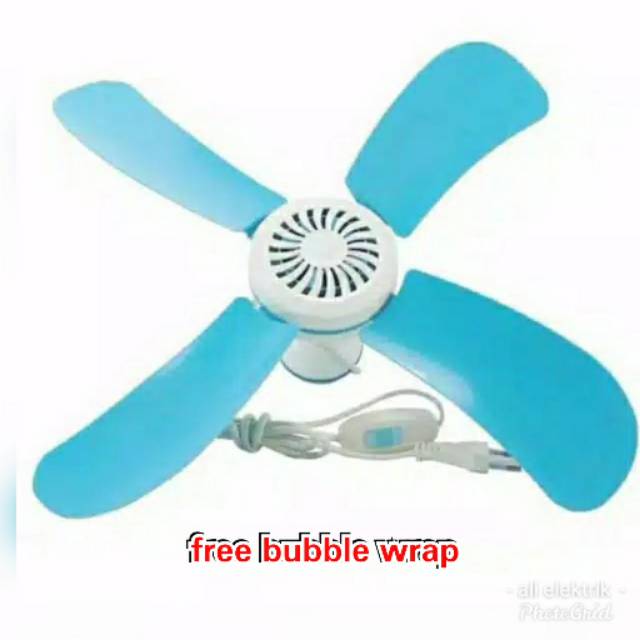 Kipas angin gantung baling 4 helifan ARASHI 15watt