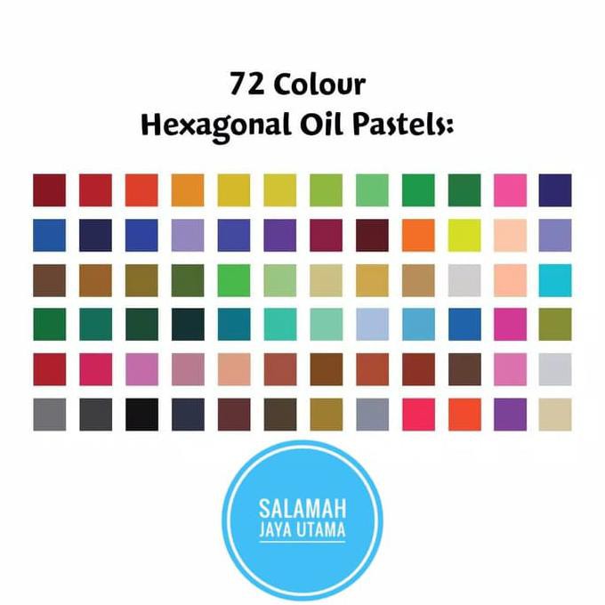 

Iterlarisl Crayon / Oil Pastel Faber Castell 72 Warna