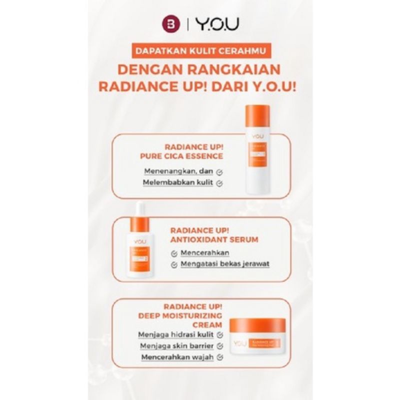 You RADIANCE UP Brightening Series