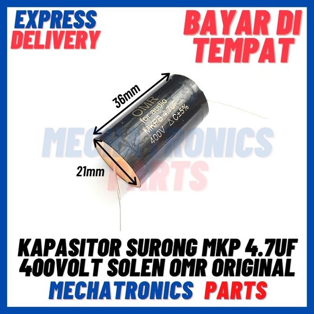 [PAS-9517] KAPASITOR SURONG MKP 4.7UF 400VOLT SOLEN OMR ORIGINAL