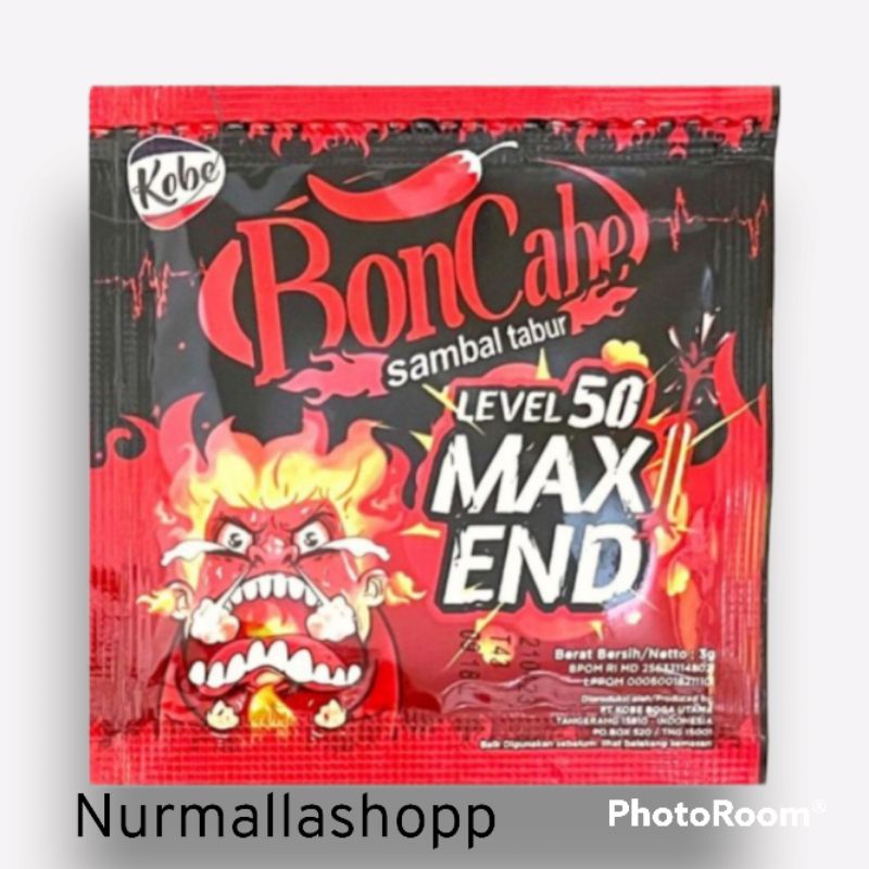 Bon Cabe® Sambal Tabur Sachet Kemasan Level 15-30-50 (1 PCS)