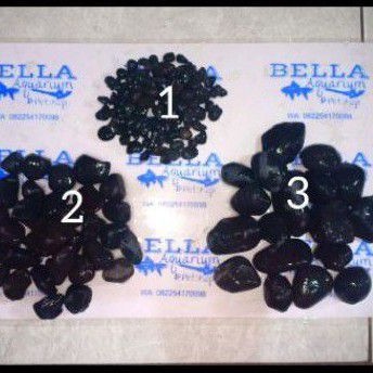 Batu Hias Koral Hitam Batu Alor Sikat Hiasan Aquarium Taman 500g