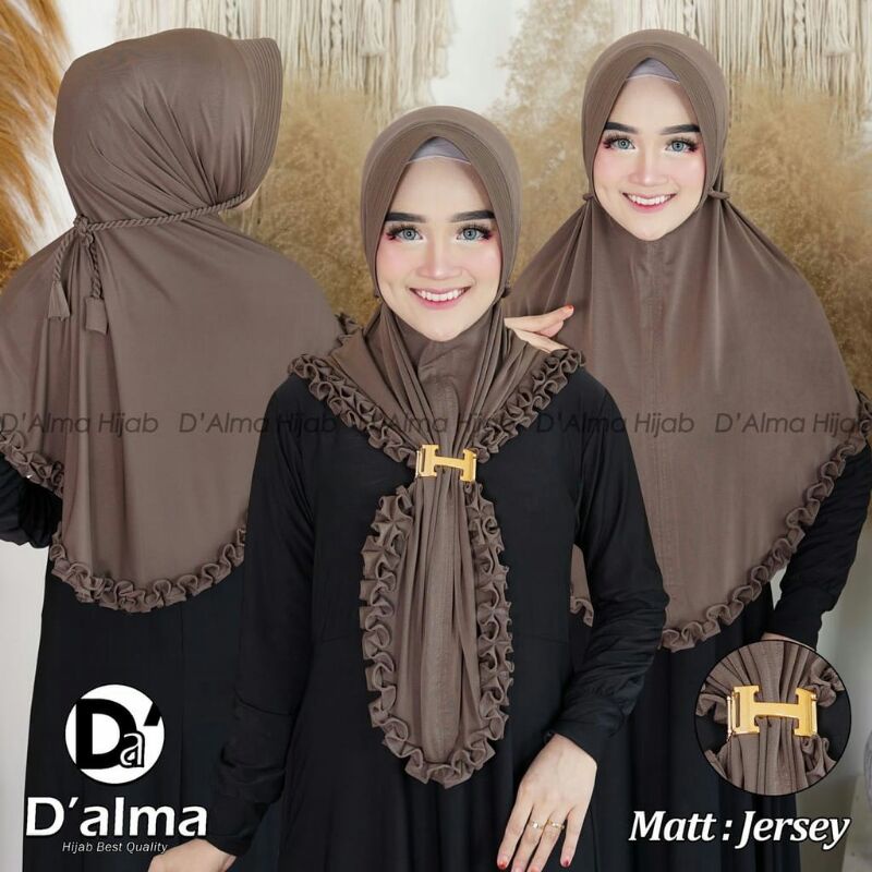 HIJAB INSTAN HERME//HERME HIJAB//FREE RING HERME