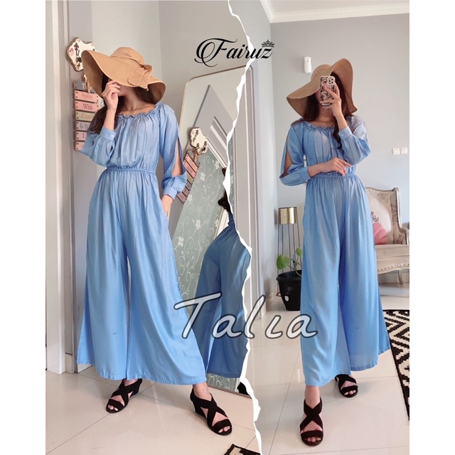 Daster Arab Fairuz TALIA Jumpsuit Ori By Fairuz