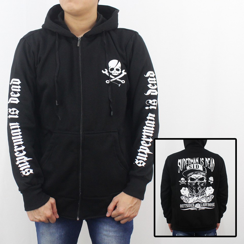 JAKET MUSIK SUPERMAN IS DEAD 01 - JAKET SUPERMAN IS DEAD - SWEATER HOODIE MUSIK SID HEAVY METAL