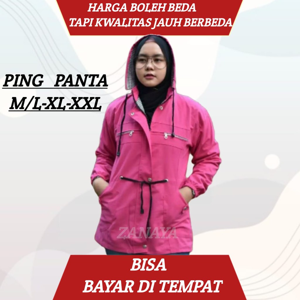 Jaket Parka Cewek Bahan Kanvas Size M/L XL XXL | Jaket Wanita Parka | Bisa COD