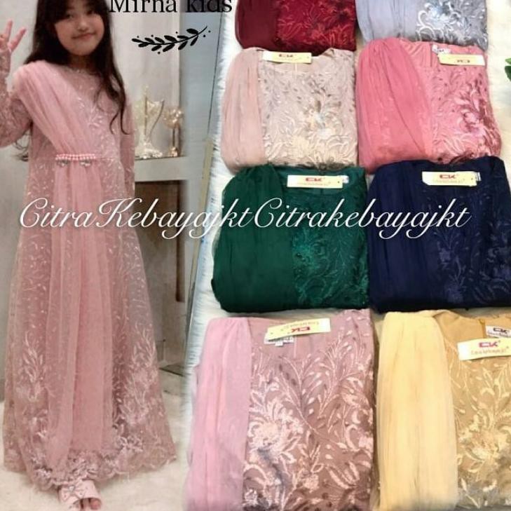 real pict kebaya anak / kebaya modern / gamis anak / kebaya anak brokat