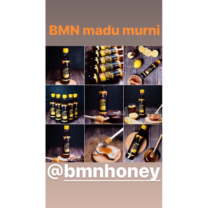 

BMN Original Honey 100% ASLI & MURNI