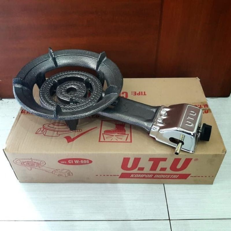 U.T.U Kompor Gas Low Pressure W606 1 Tungku