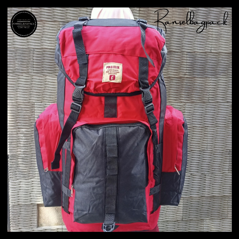 Tas Ransel Backpack Travel Punggung Carrier Hiking Gunung Kapasitas Besar Pria Wanita