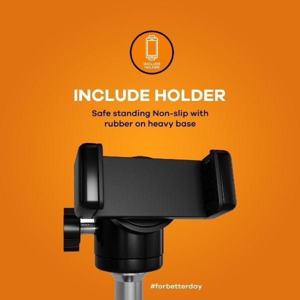 Tripod HP Kamera Webcam | Holder Camera Handphone JETE H7 - Garansi 2 Tahun