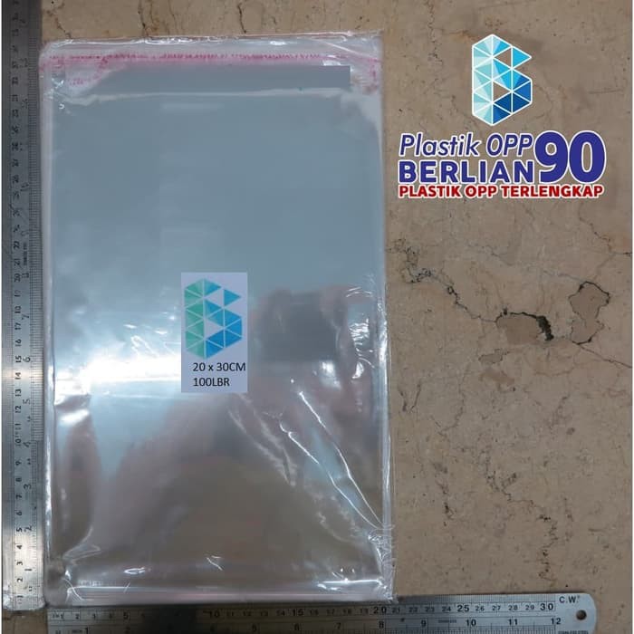 

Lihat Detal 20,5 X 30 CM PLASTIK OPP TEBAL 20 MIC/PLASTIK KEMASAN Limited