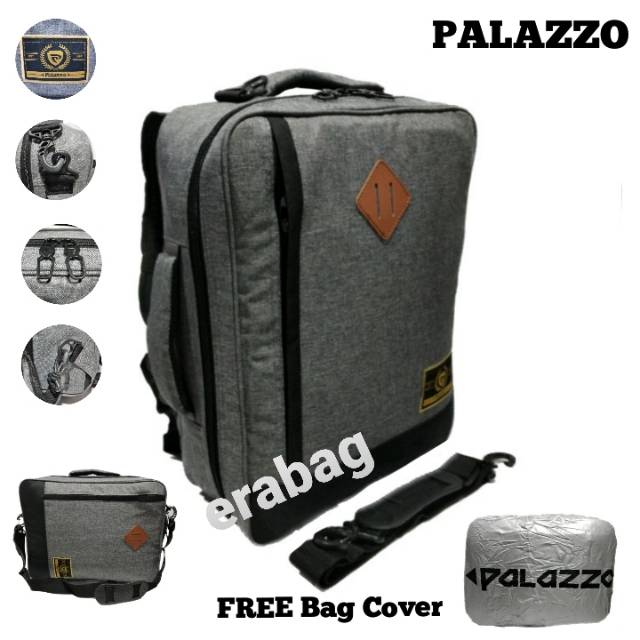 Tas palazzo 3 in 1 tas dokumen tas kantor  ransel multifungsi palazzo