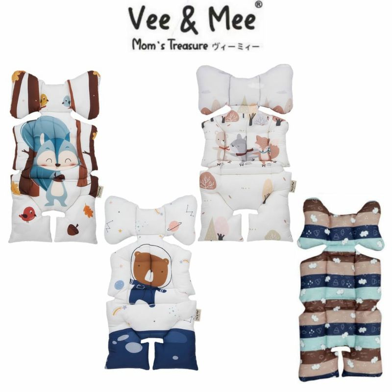 ALAS STROLLER VMA1030 VEE N MEE + BANTAL DOT SQUIRREL