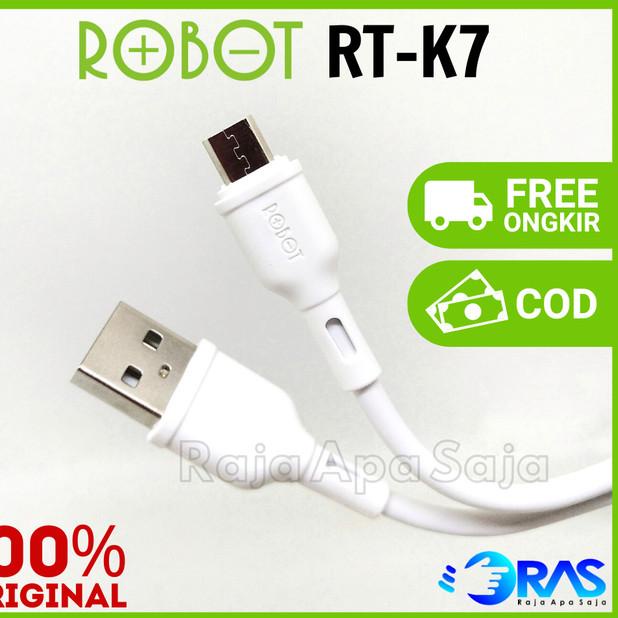 ❄ Charger Robot RT-K7 Casan Chasan Carger Android HP Micro Ori Murah ❅