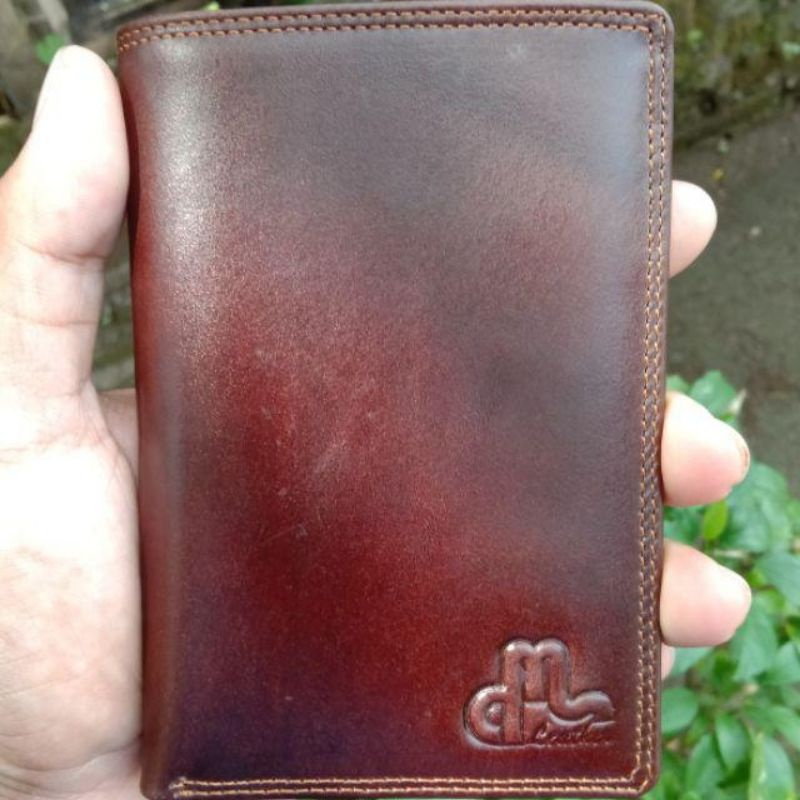 Dompet pria Full Kulit Sapi Asli 3/4 dms