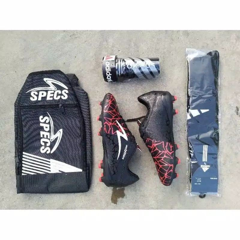 promo paket komplit sepatu bola speck light speed,iluzion,spyder terbaru banyak bonus-2