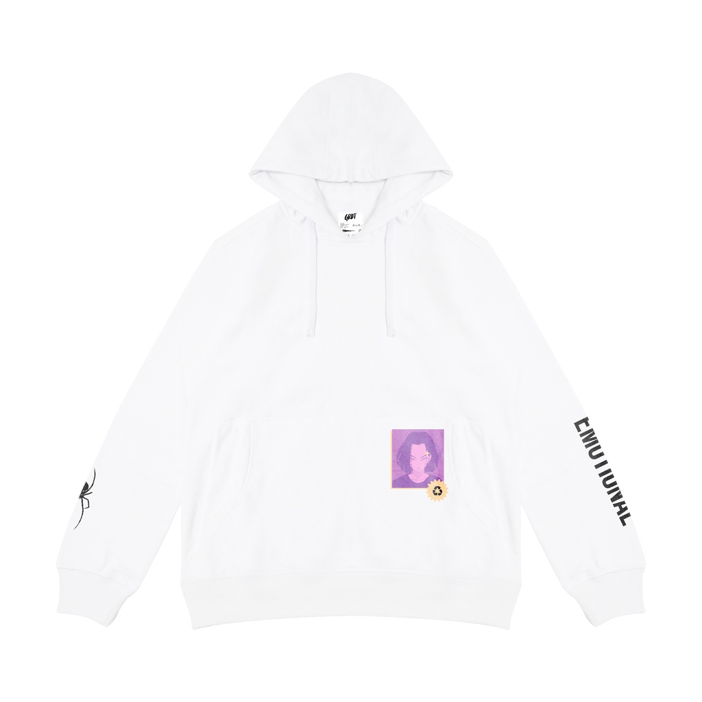GRDT Emotional Hoodie White