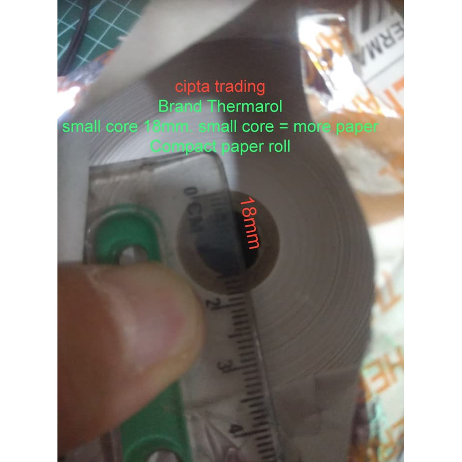 

New Kertas Thermal / Thermal Paper - Thermarol - 80mm x 80mm Limited