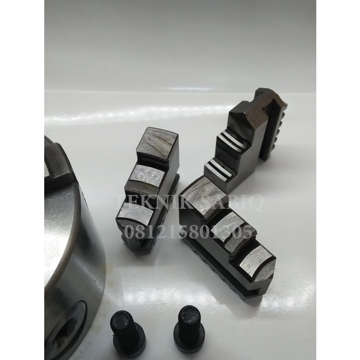 Chuck bubut 4 inc 3 Jaw Claw Bubut 3 Jaw Catokan Kepala Bubut 4 inc