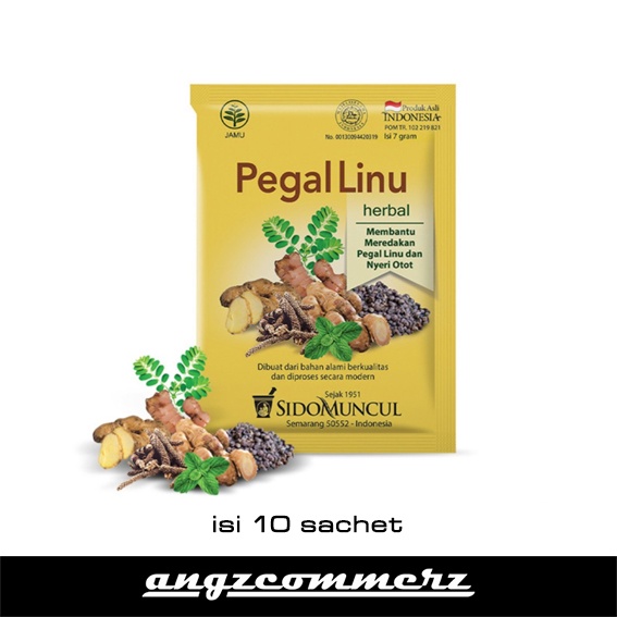 

SIDOMUNCUL Pegal Linu 10 Sachet