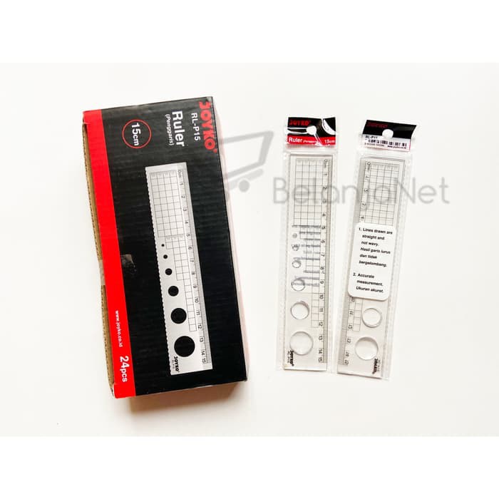 Joyko Penggaris Teknik Technical Ruler Mini 15cm RL-P15