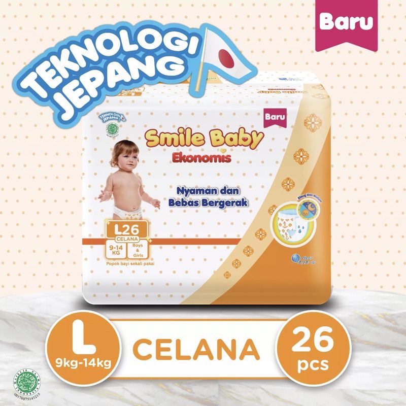 Goon Ekonomis Popok Bayi Sekali Pakai