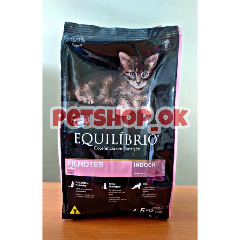 Equil librio Kitten 1,5kg / Makanan kucing kecil