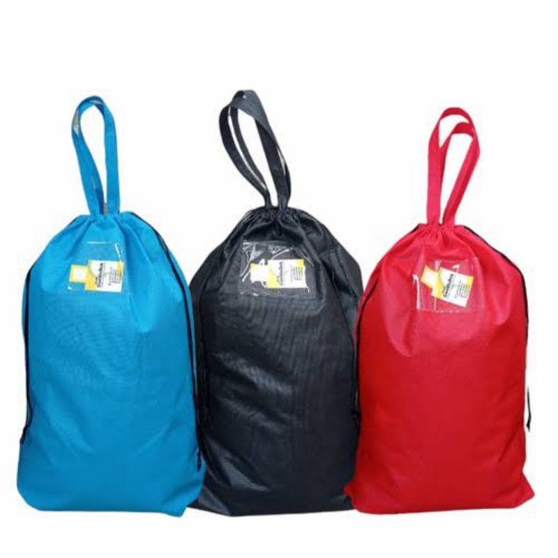 SS3 TAS SERUT LAUNDRY SUPER JUMBO 60x75cm | Londry Bag Besar Kuat | Wadah Pakaian Laundri | Tempat Baju Kotor Londri | Spunbon Murah Besar Tebal