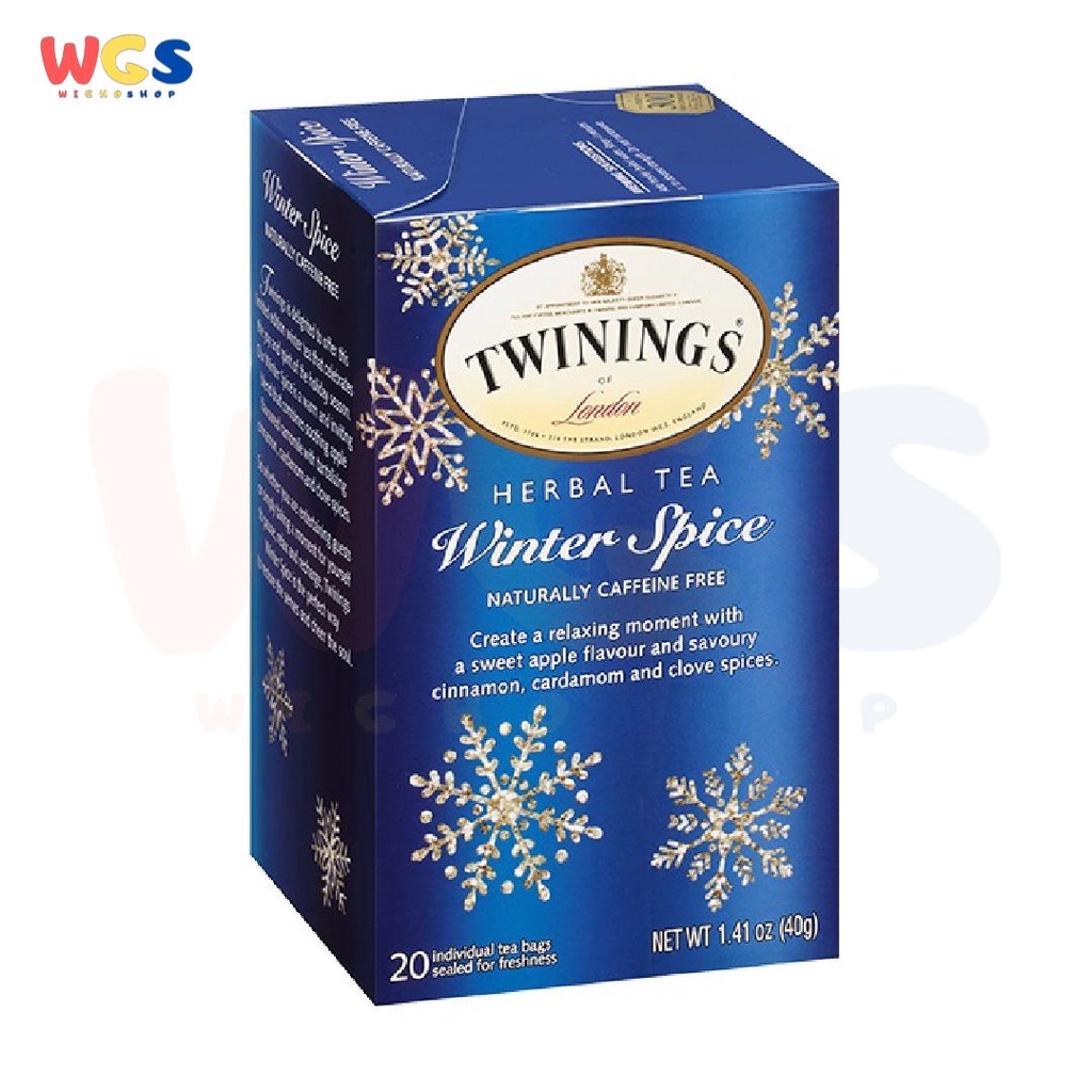 Twinings of London Herbal Tea Winter Spice Relaxing Moment 20p x 2g